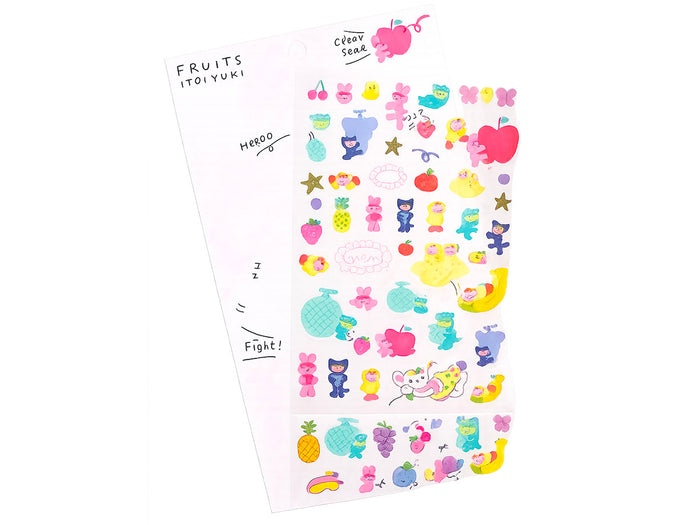 Achat Stickers Fruits Itoiyuki - Cosyca