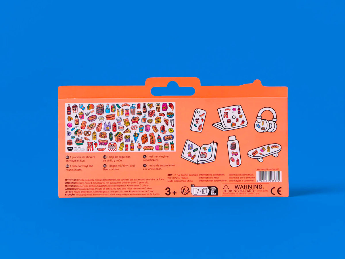 achat Fabulous Stickers Boutique - Hot Dog Shop - OMY