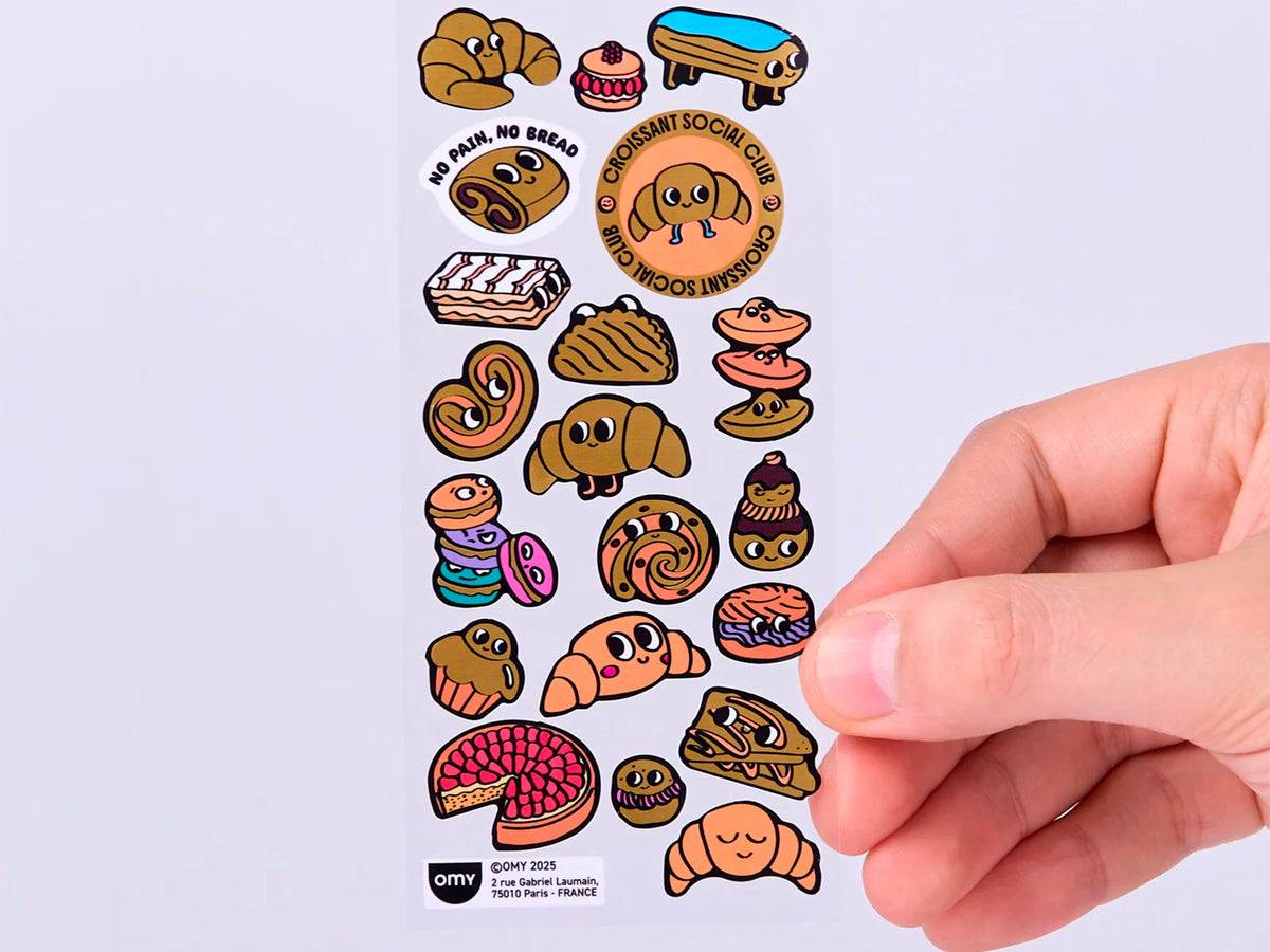 achat Fabulous Stickers Iconic - Croissant - Léon - OMY