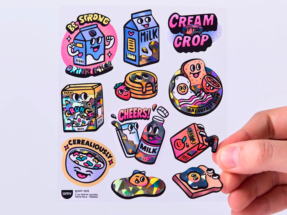achat Fabulous Stickers Big - Milk - OMY