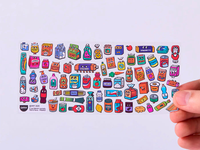 Achat Fabulous Stickers Boutique - Supermarket - OMY