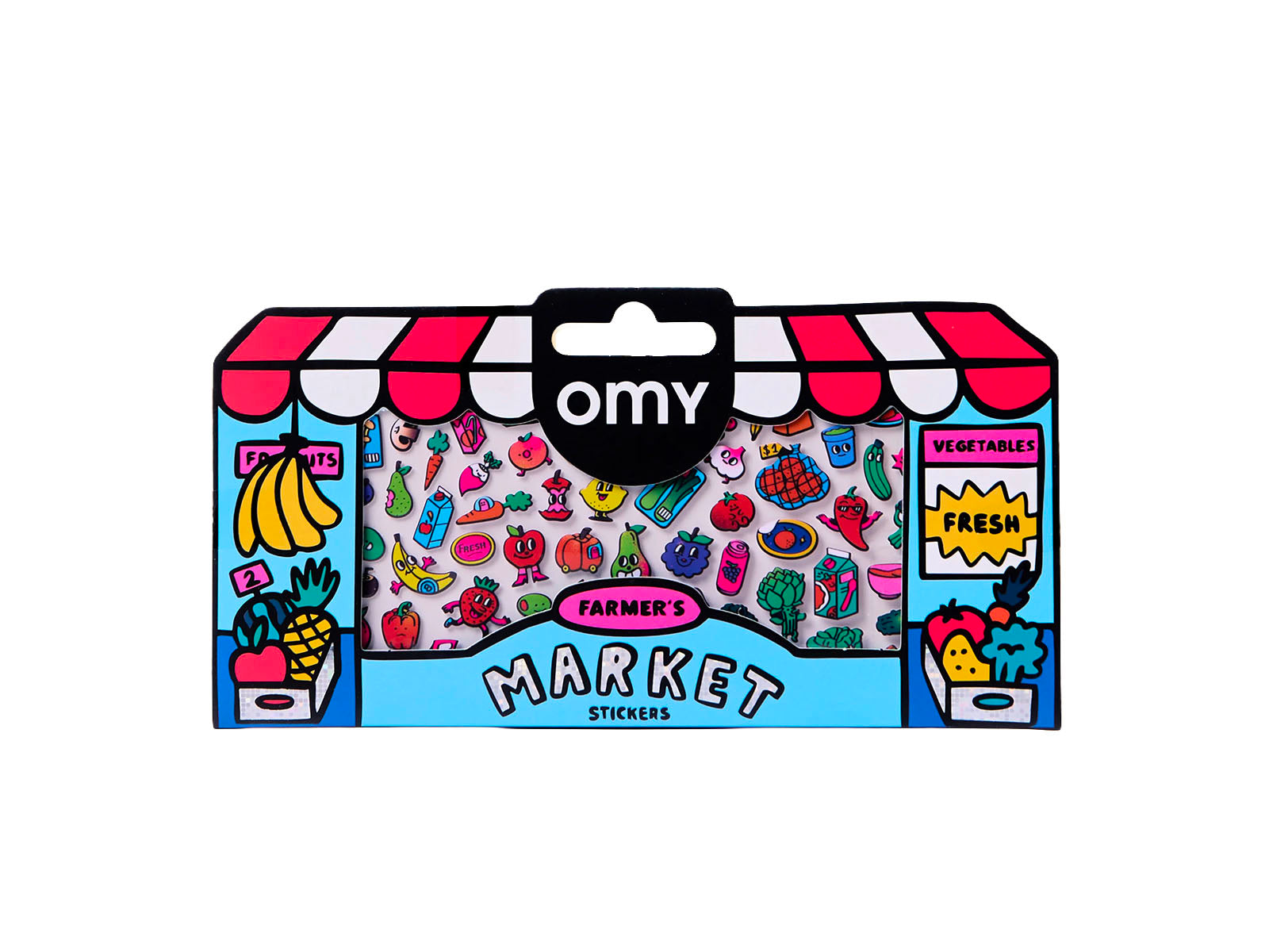 Achat Fabulous Stickers Boutique - Farmer's Market - OMY