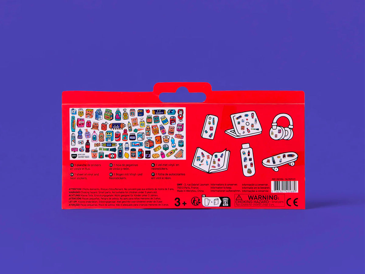 achat Fabulous Stickers Boutique - Supermarket - OMY