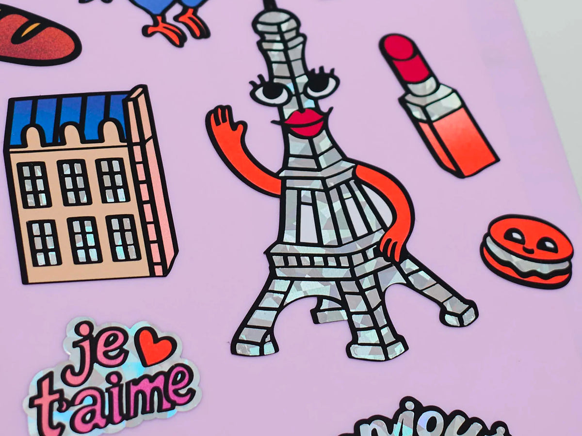 achat Fabulous Stickers Big Paris - OMY