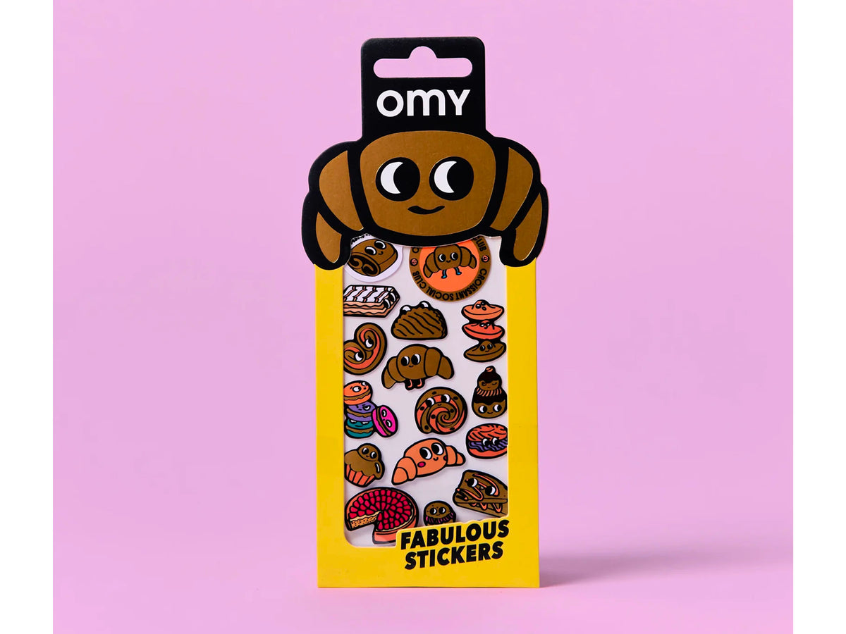 achat Fabulous Stickers Iconic - Croissant - Léon - OMY