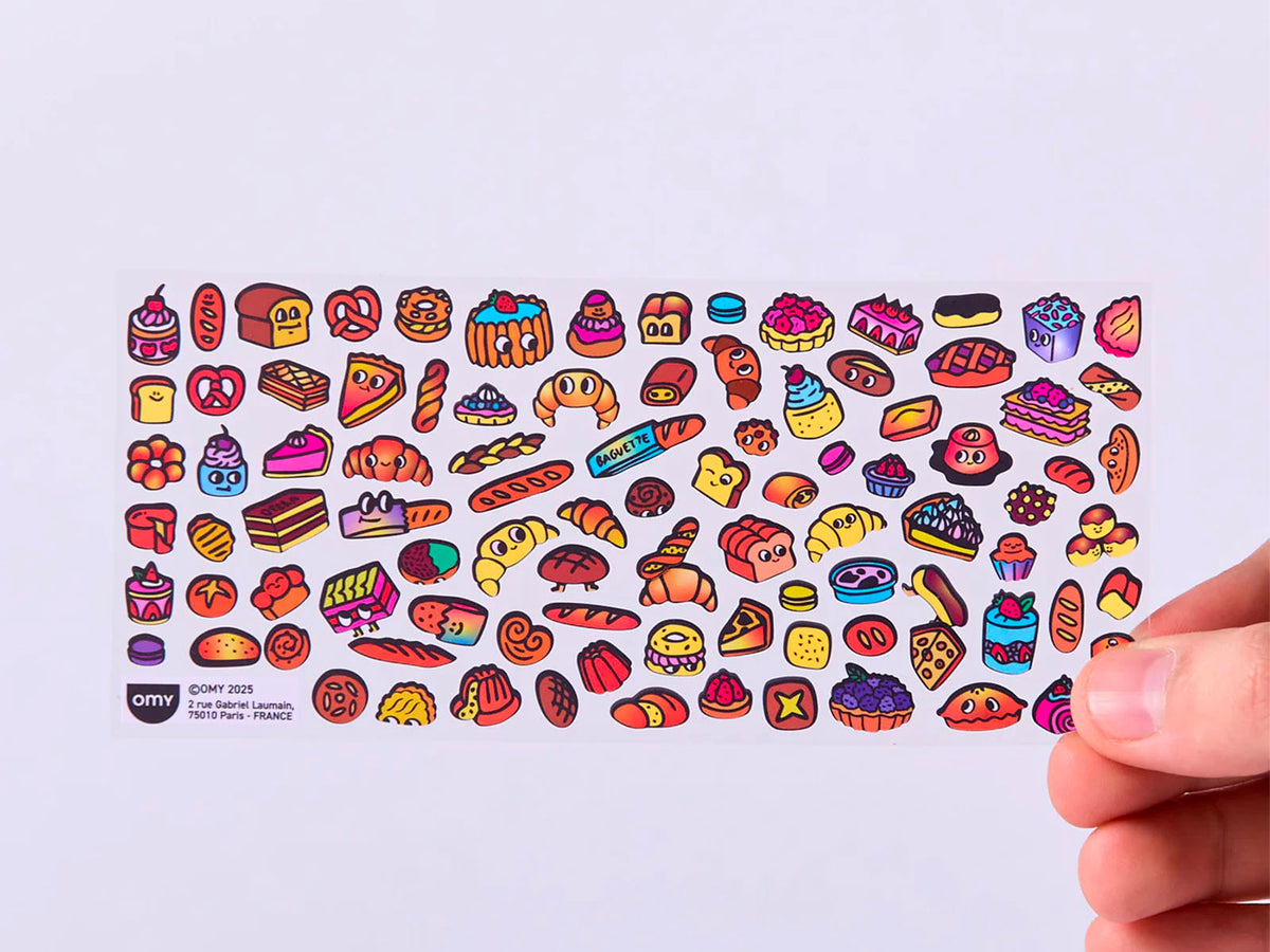 achat Fabulous Stickers Boutique - French Bakery - OMY