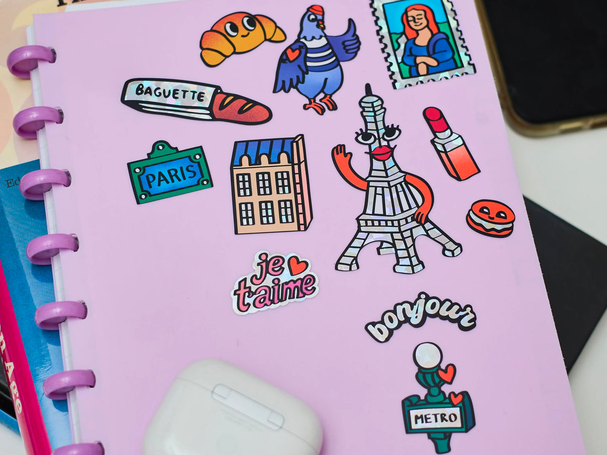 achat Fabulous Stickers Big Paris - OMY