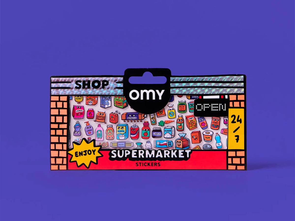 achat Fabulous Stickers Boutique - Supermarket - OMY