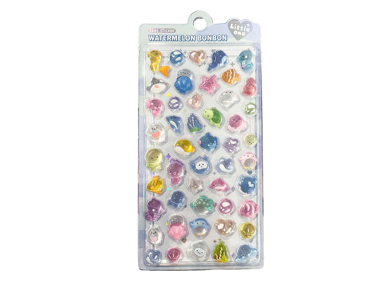 Achat Stickers épais 3D "watermelon bonbon" - Animaux Marins