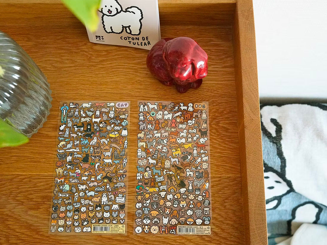 achat Stickers Chien Collection Holographique - Zero per Zero