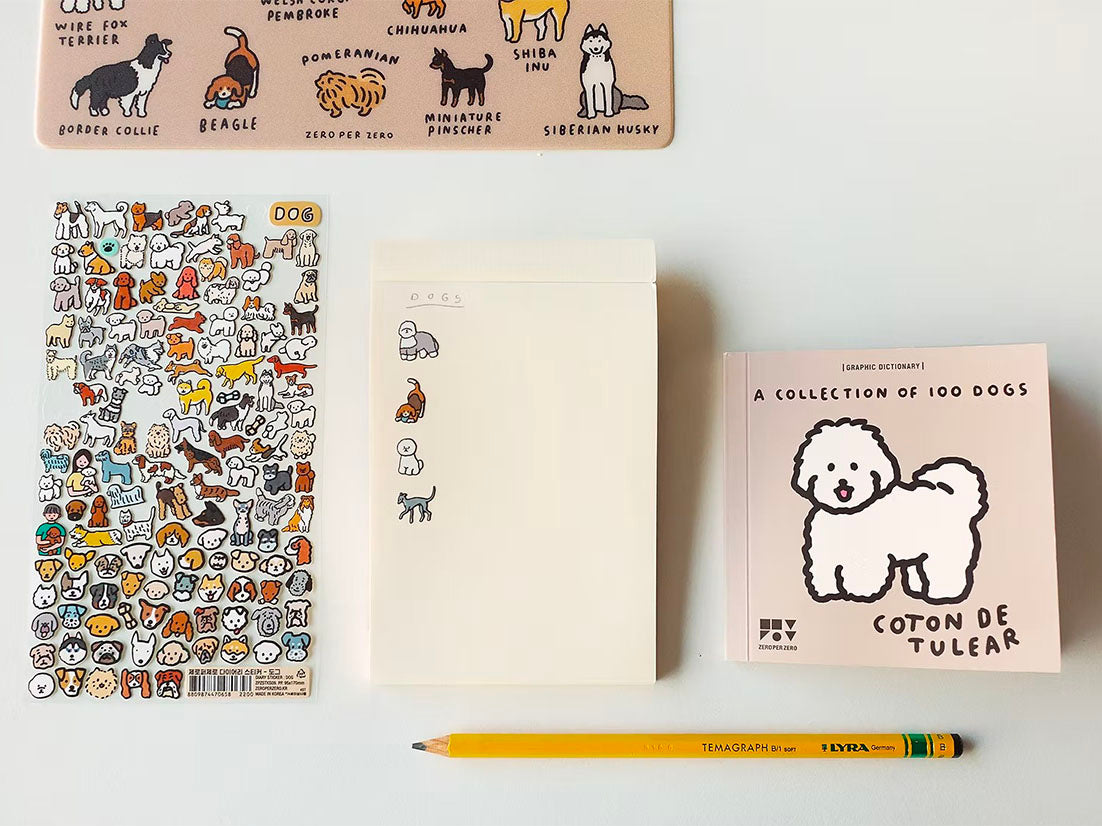 achat Stickers Chien Collection Holographique - Zero per Zero
