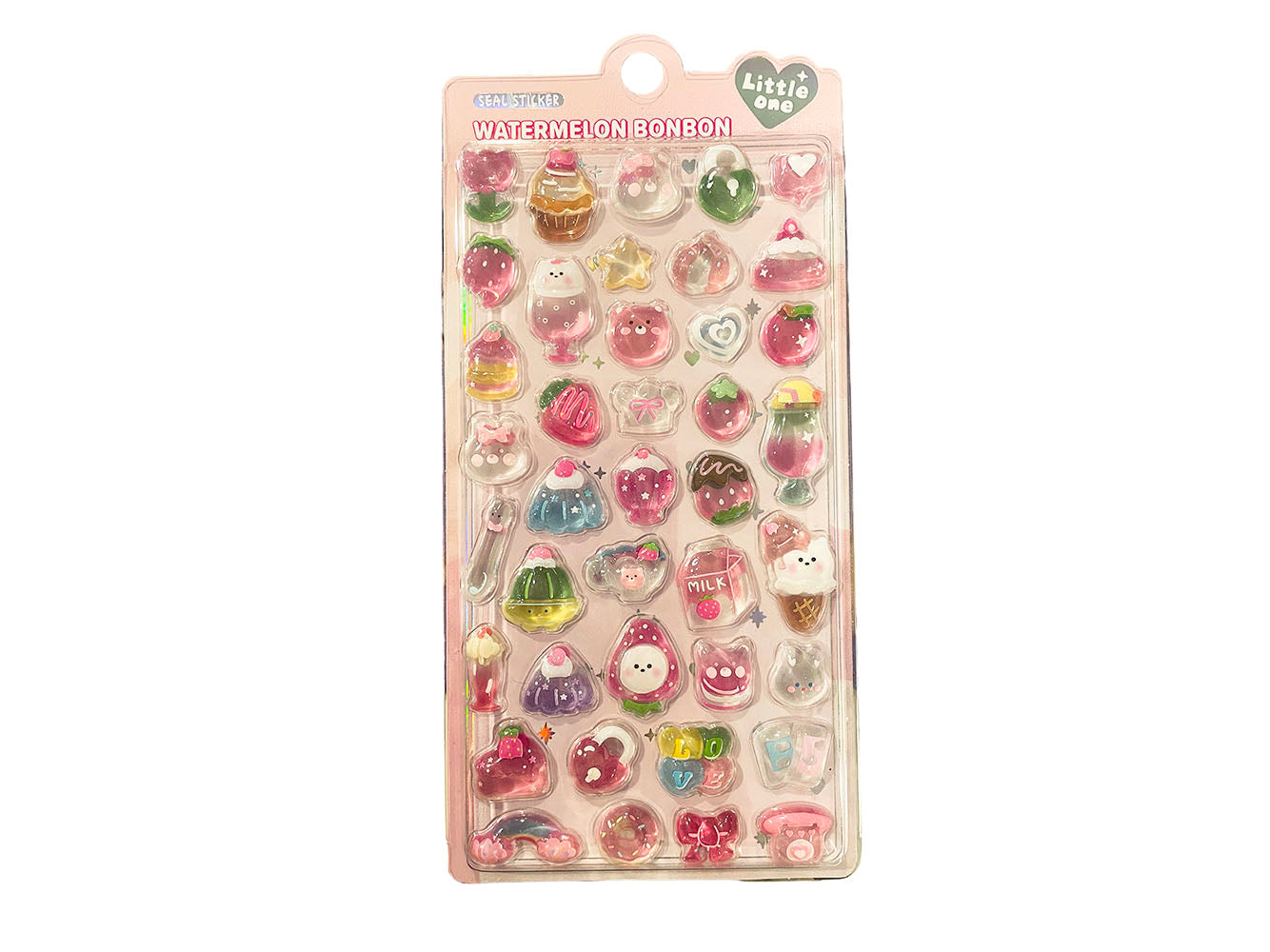 Achat Stickers épais 3D "watermelon bonbon" - Desserts Kawaii