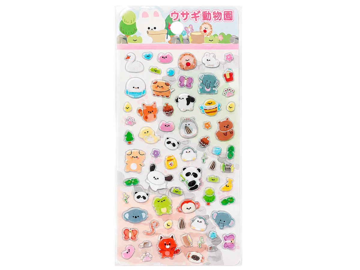 achat Stickers épais coréens  - Animaux mignons