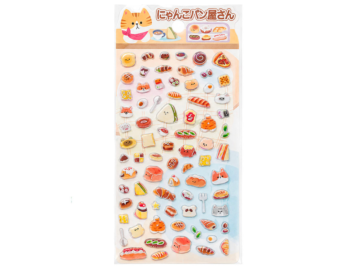 achat Stickers épais coréens  - Viennoiseries