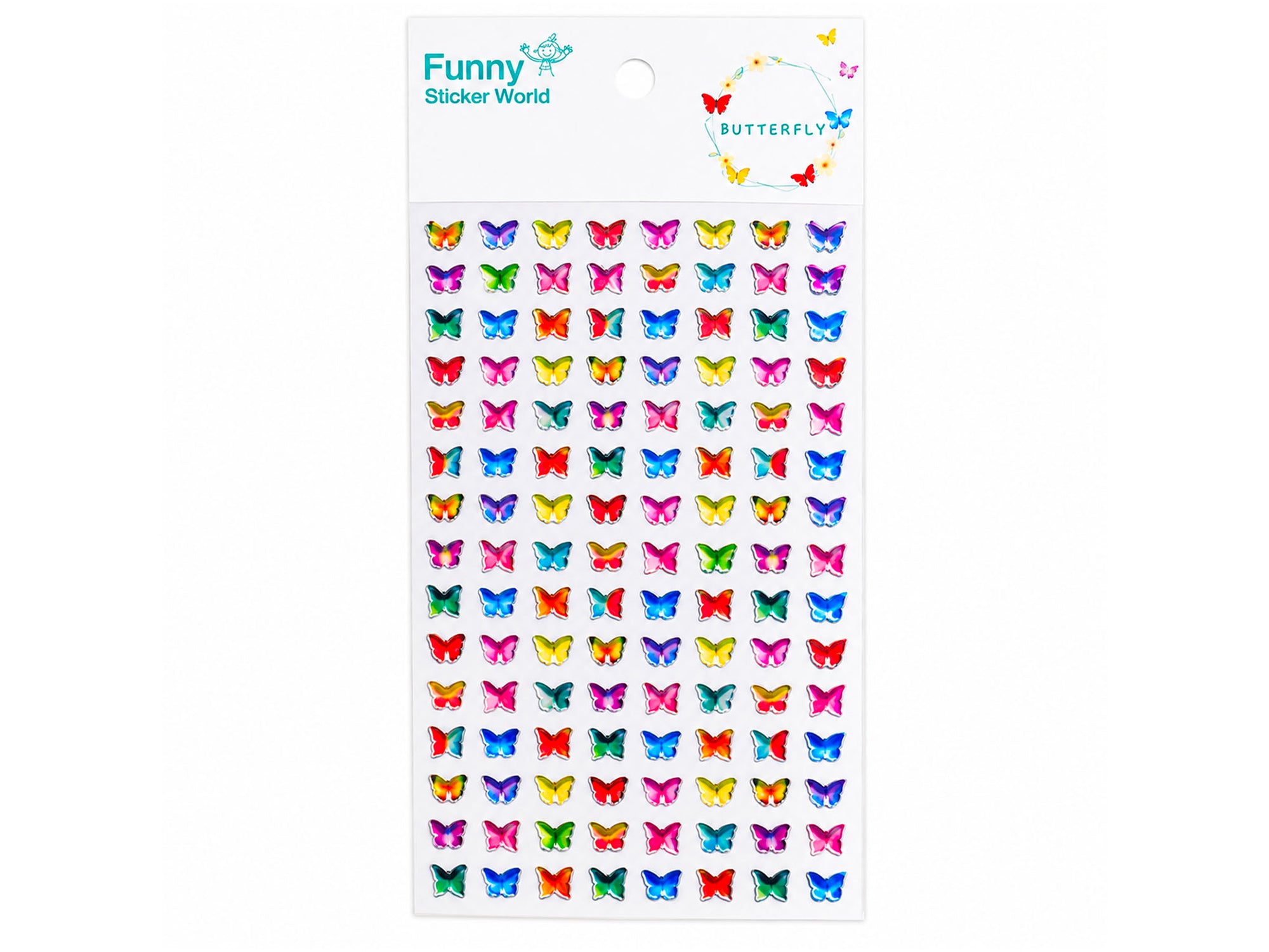 Achat Stickers World Funny - Papillons