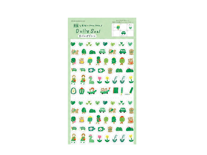 Achat Mini Stickers Greenlife - Daily Seal