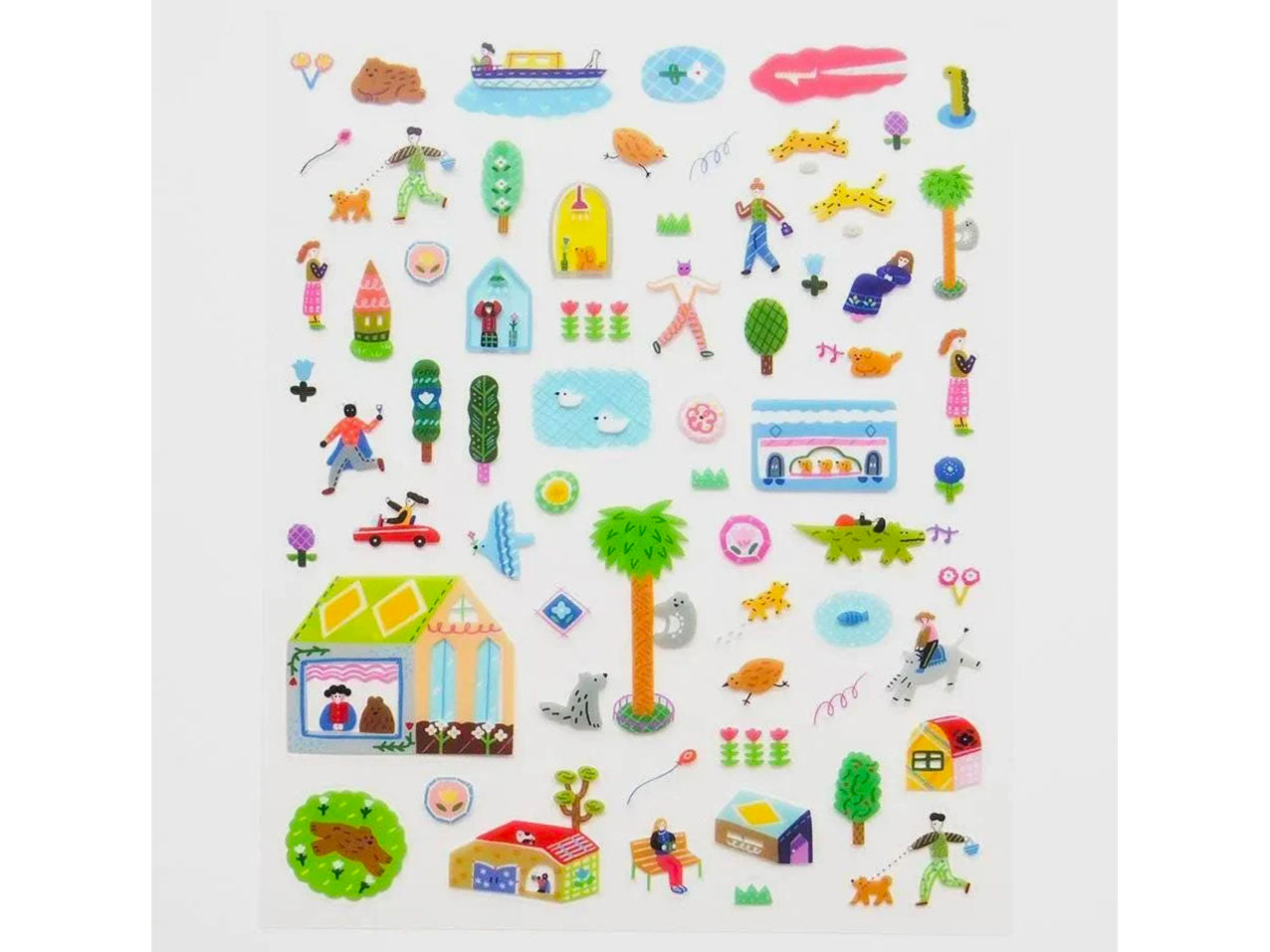 achat Stickers transparents One day in the city -  Narumi Suzuki