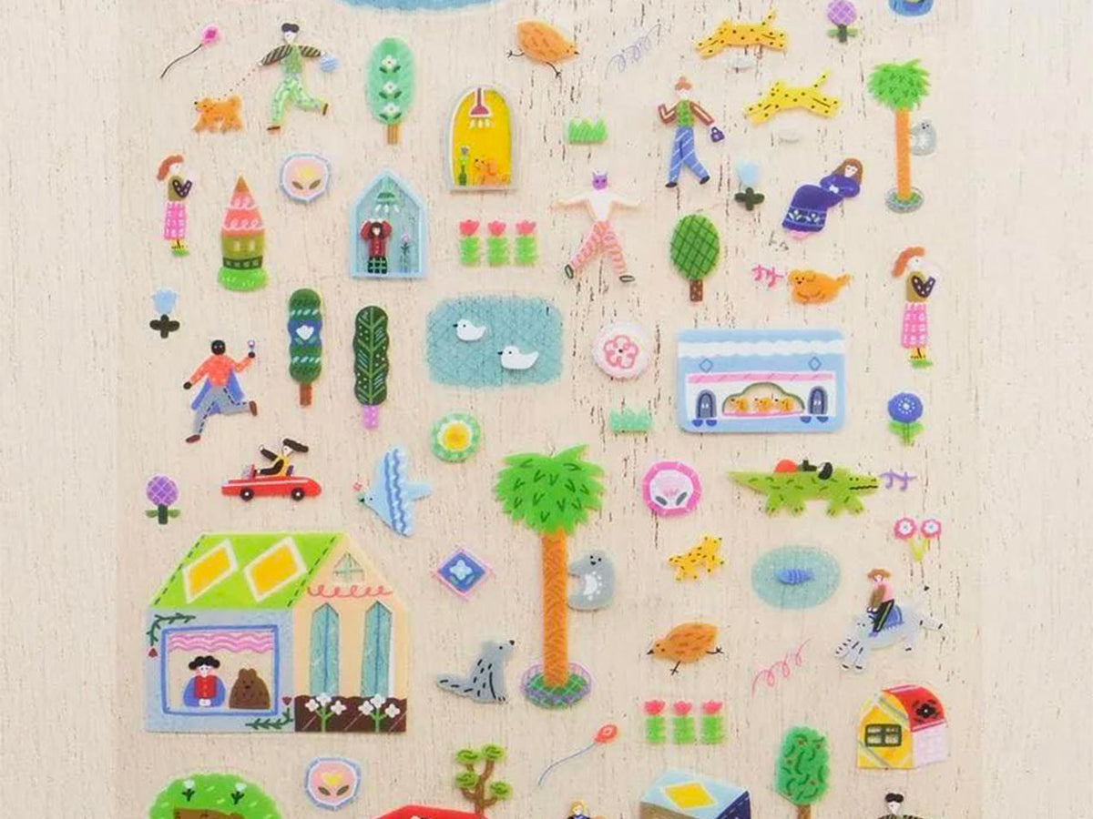 achat Stickers transparents One day in the city -  Narumi Suzuki