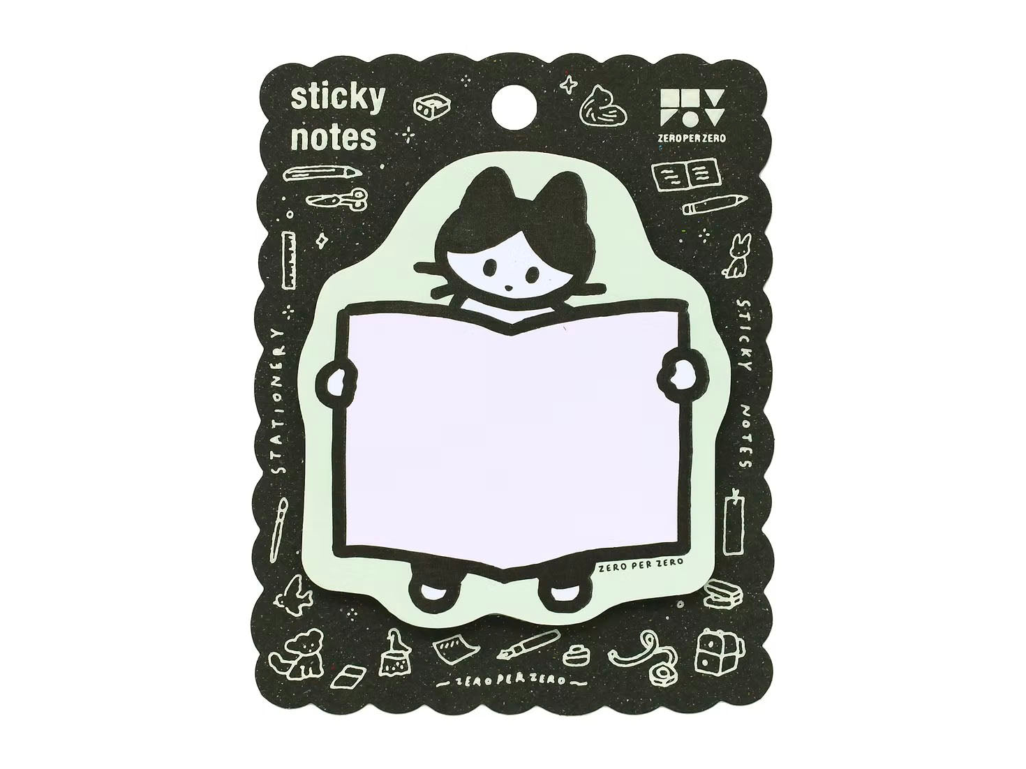 Achat Notes autocollantes - Chat Tuxedo - Zero per Zero