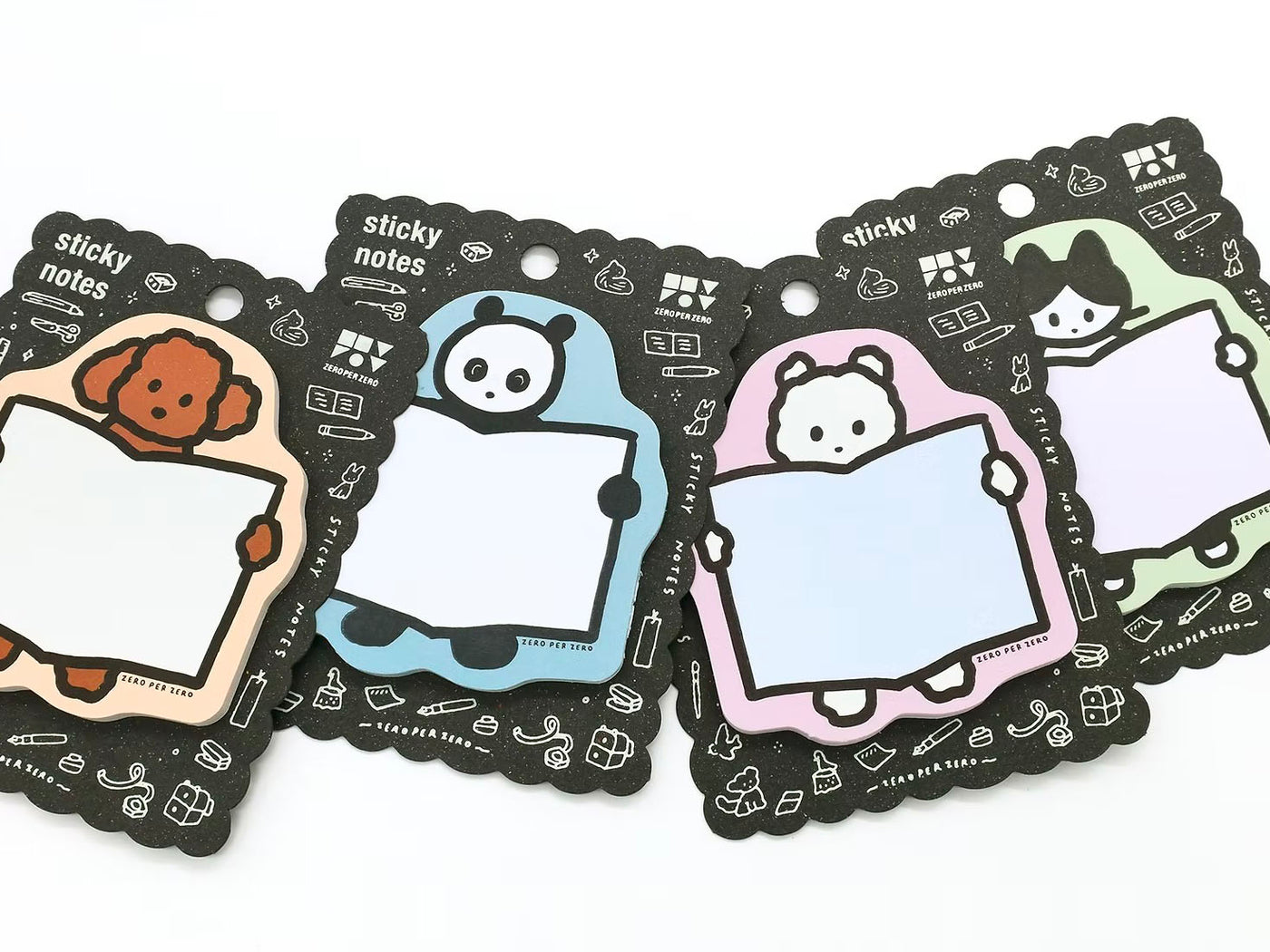 achat Notes autocollantes Panda - Zero per Zero