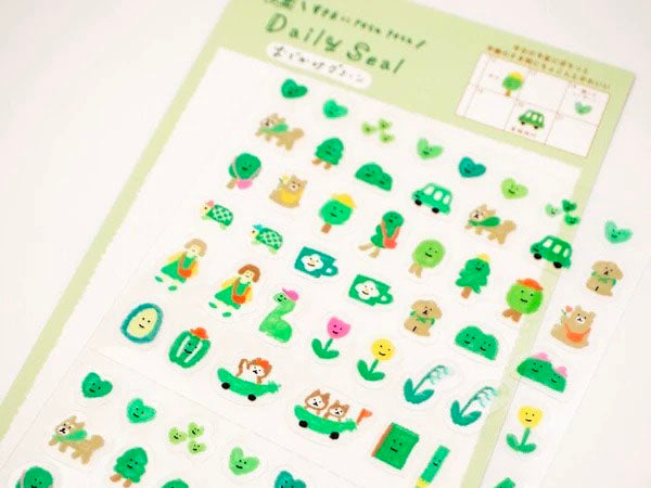 Achat Mini Stickers Greenlife - Daily Seal