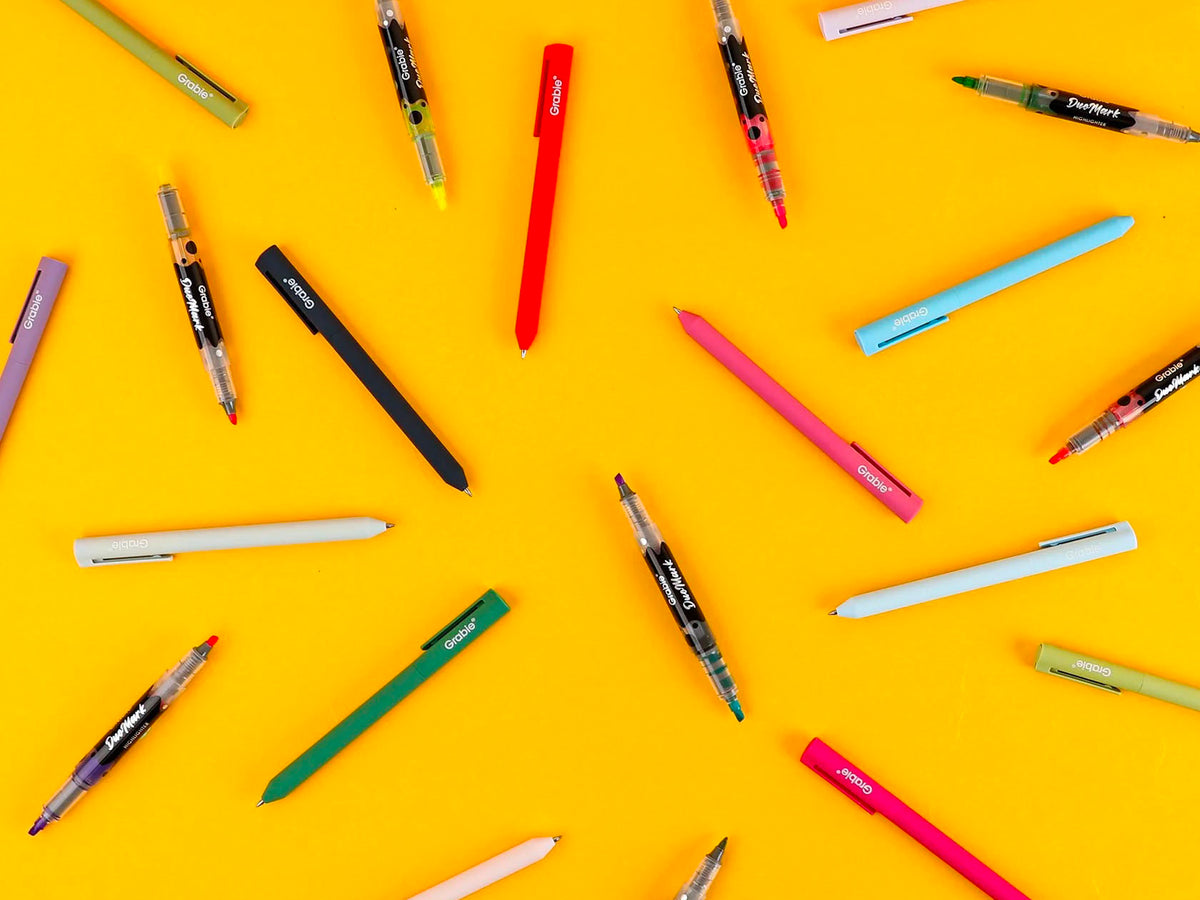 achat 18 stylos à encre gel pailletée irisée - Grabie