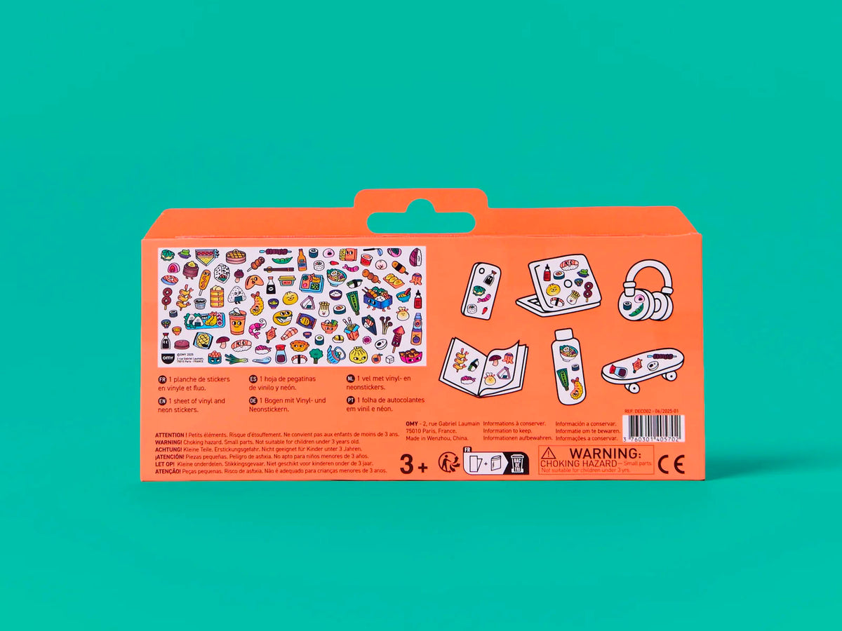 achat Fabulous Stickers Boutique - Sushi Shop - OMY