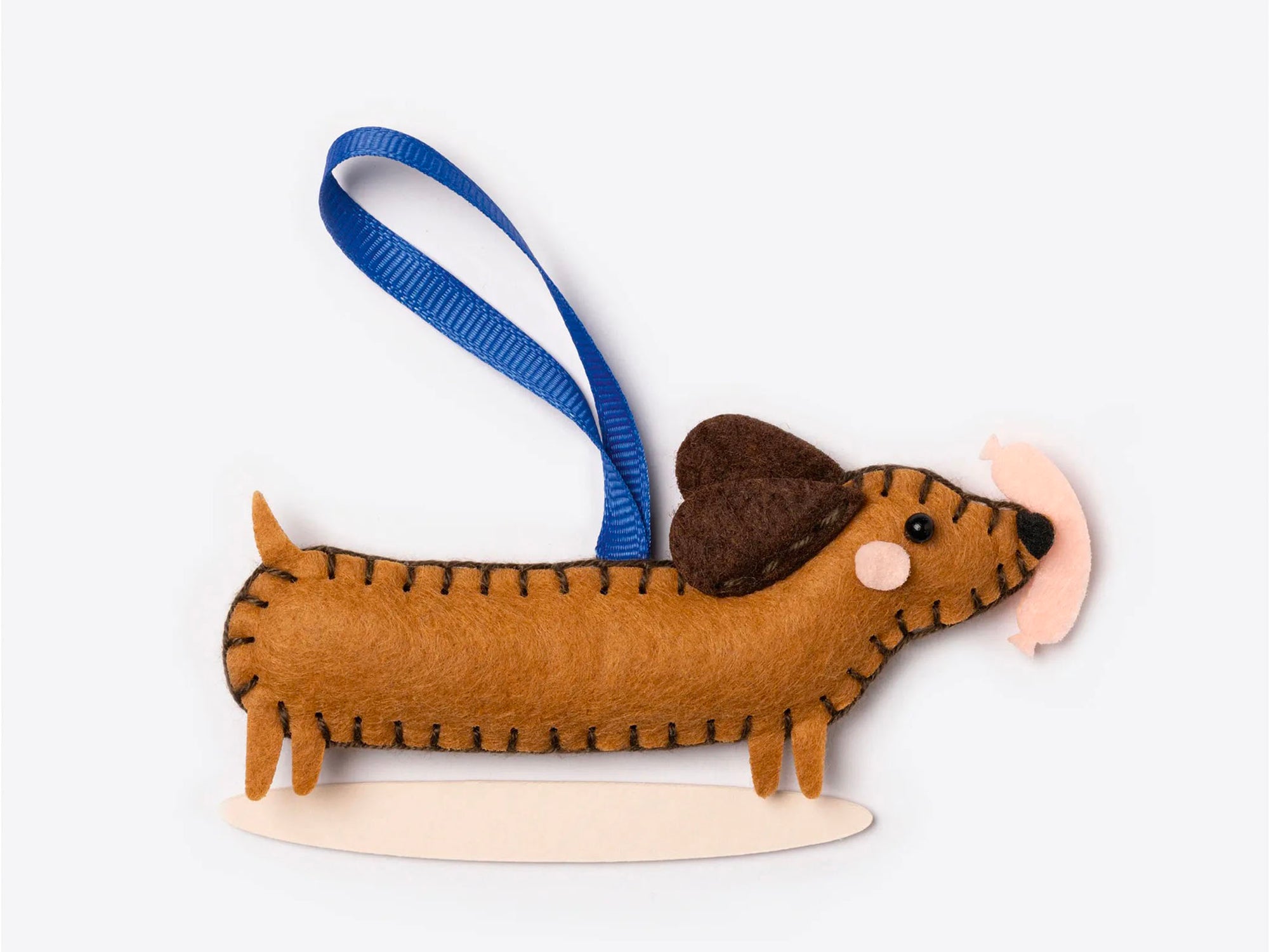 achat Mini set de couture en feutrine - Chien Teckel