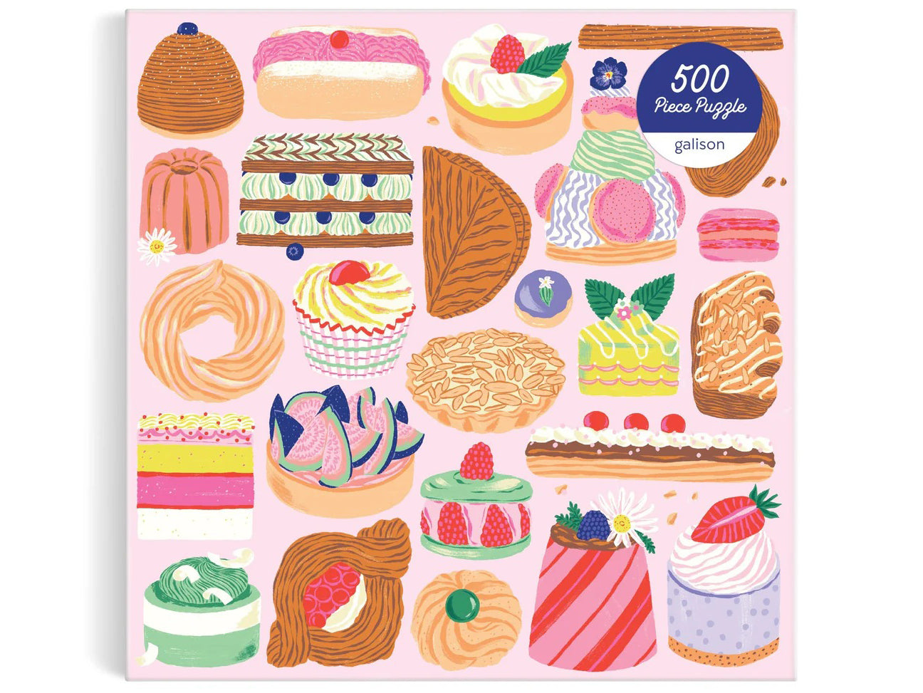 Achat Puzzle Sweet Confections - 500 pièces - Galison