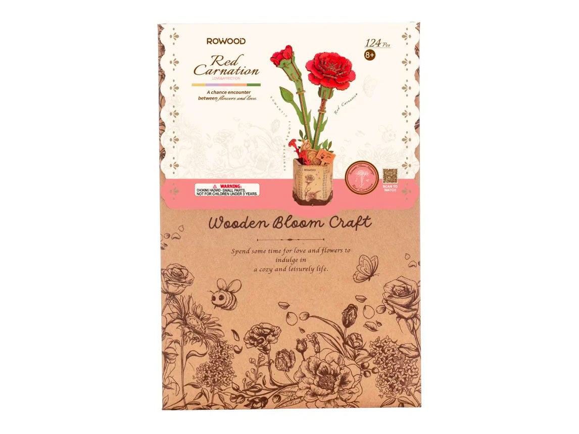 achat Maquette Oeillet rouge miniature - Rowood