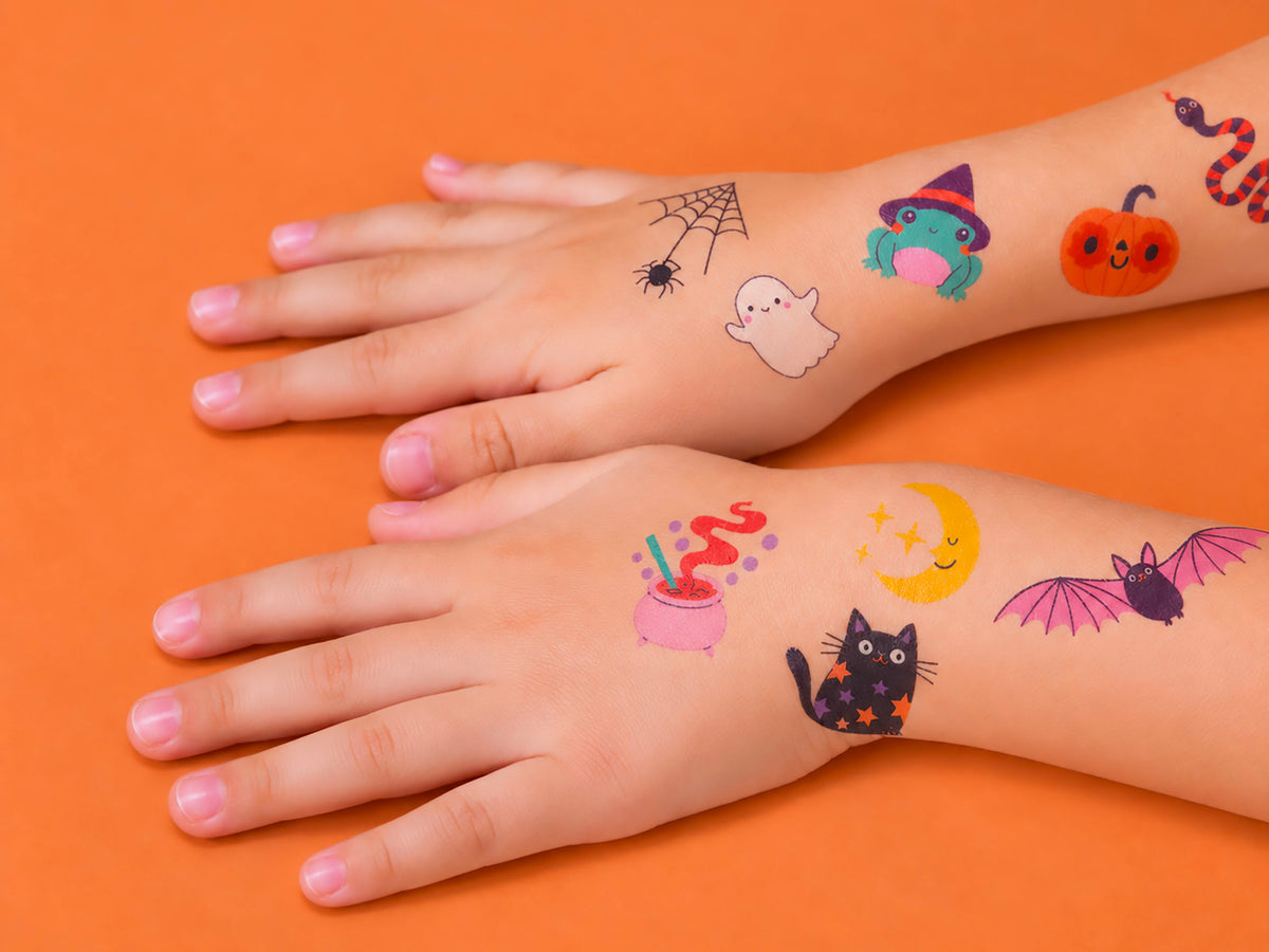 achat Pochette de 40 Tattoos Phosphorescents - Halloween