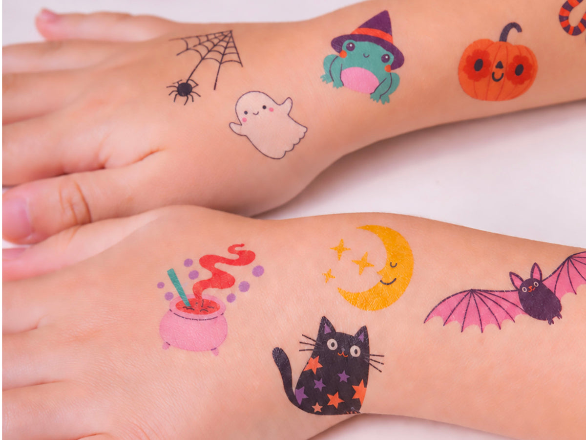 achat Pochette de 40 Tattoos Phosphorescents - Halloween
