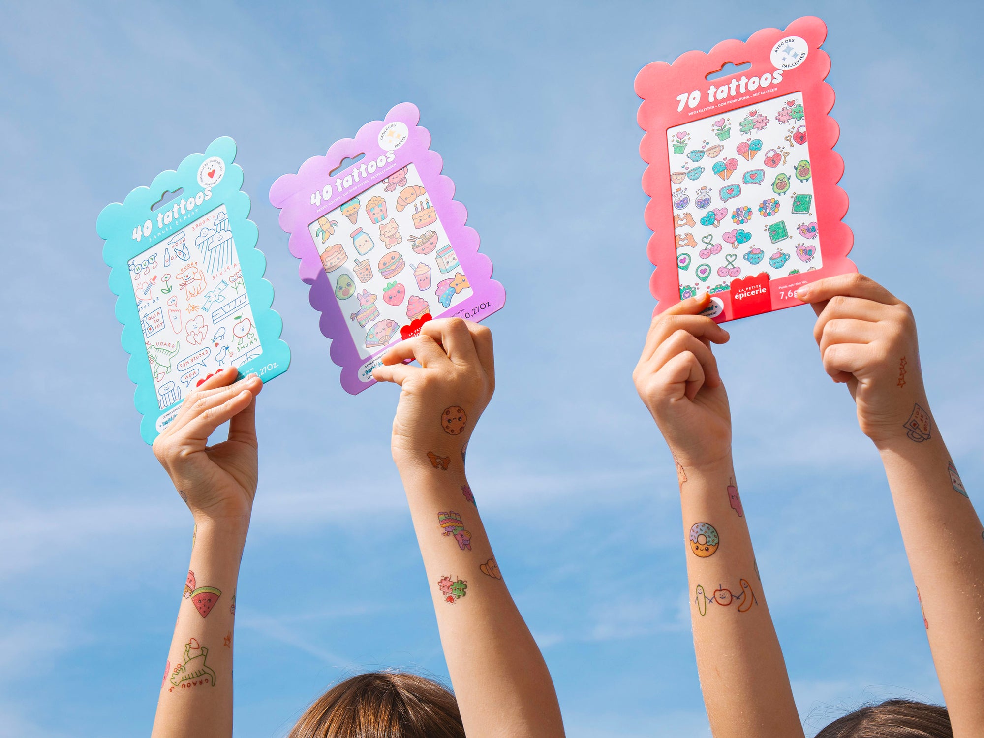 achat Pochette de 40 Tattoos Flashy - Samuel Eckert x La Petite Epicerie