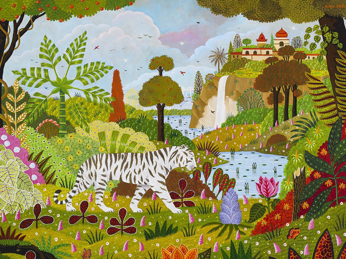 Puzzle Tigre Blanc - 1500 pcs