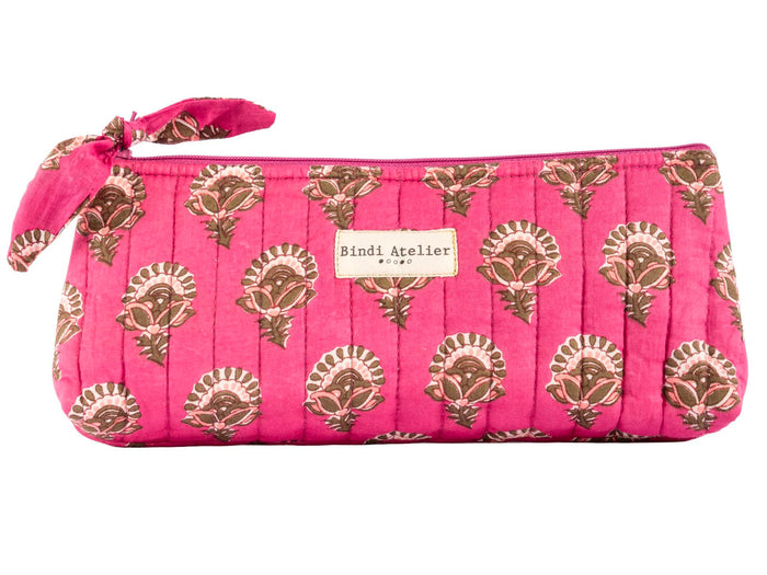 Achat Trousse à crayons - Aarti Pink - Bindi Atelier