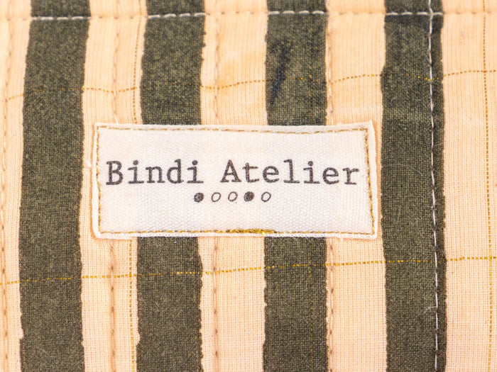 Achat Trousse à crayons - Stripes Leaf - Bindi Atelier