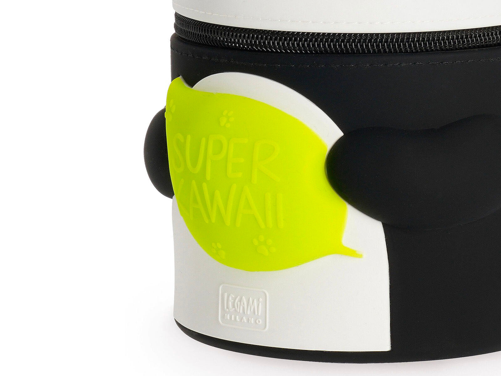 achat Trousse extraordinaire 2 en 1 en silicone - Super Panda Kawaii - Legami