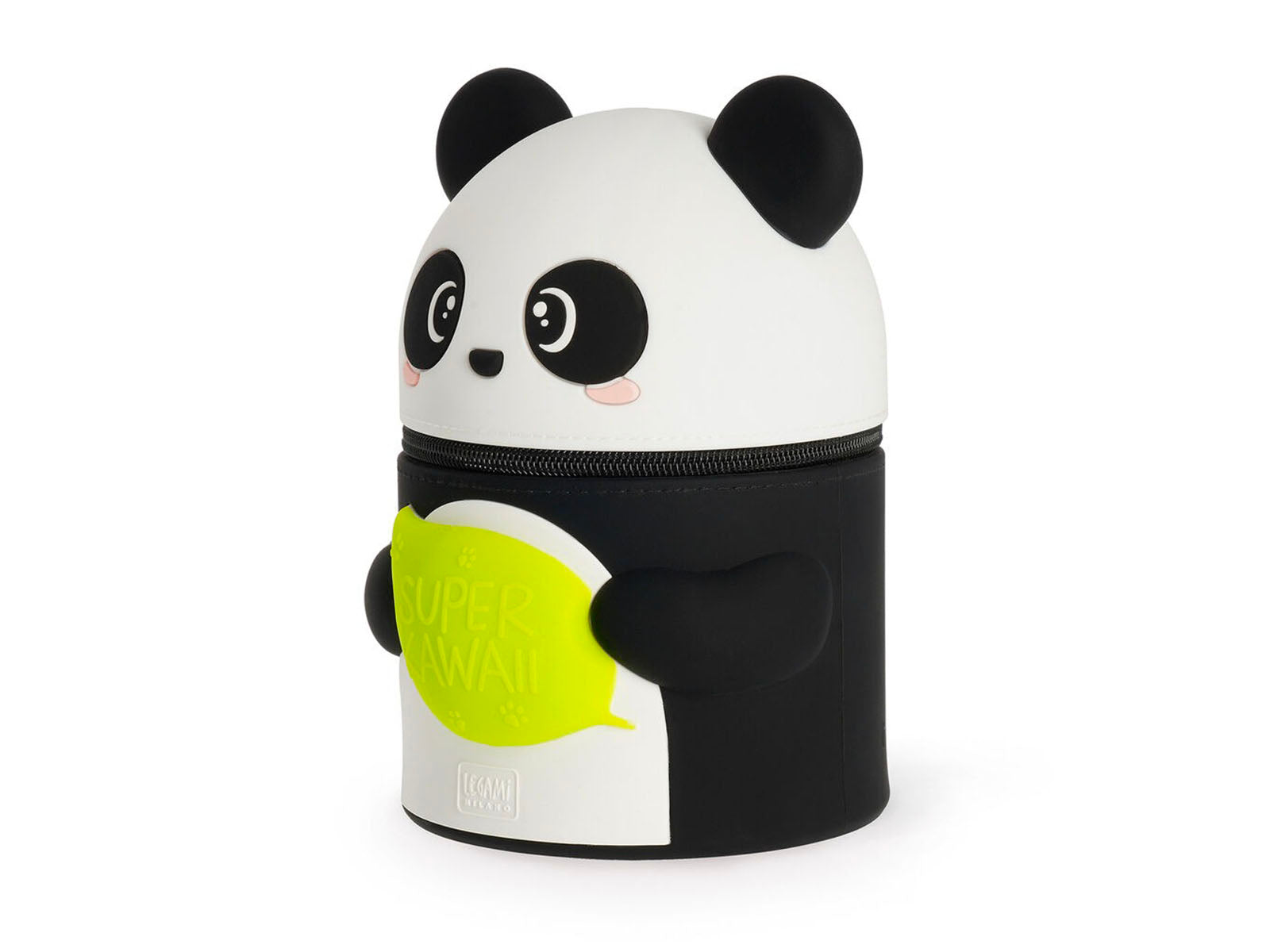 achat Trousse extraordinaire 2 en 1 en silicone - Super Panda Kawaii - Legami
