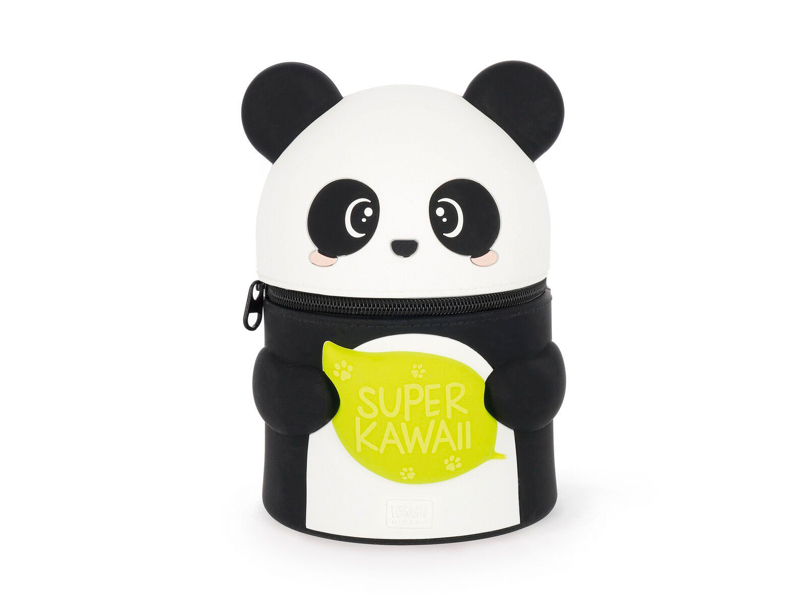 achat Trousse extraordinaire 2 en 1 en silicone - Super Panda Kawaii - Legami