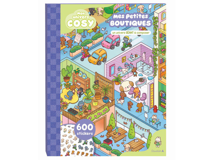 Achat Mon univers Cozy, un univers géant à composer - Mes petites Boutiques - Auzou