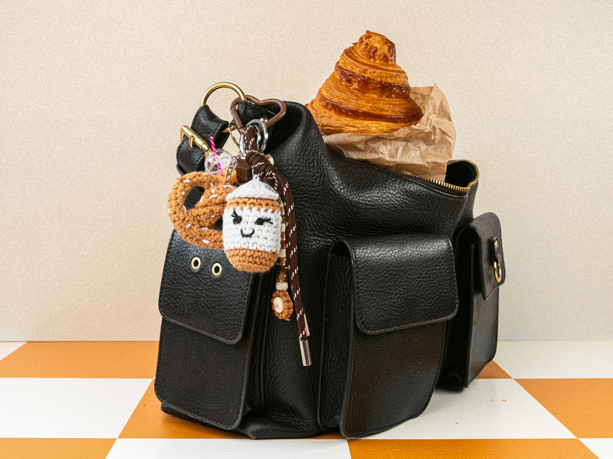 achat Kit crochet pour débutant - bag charms- coffee time