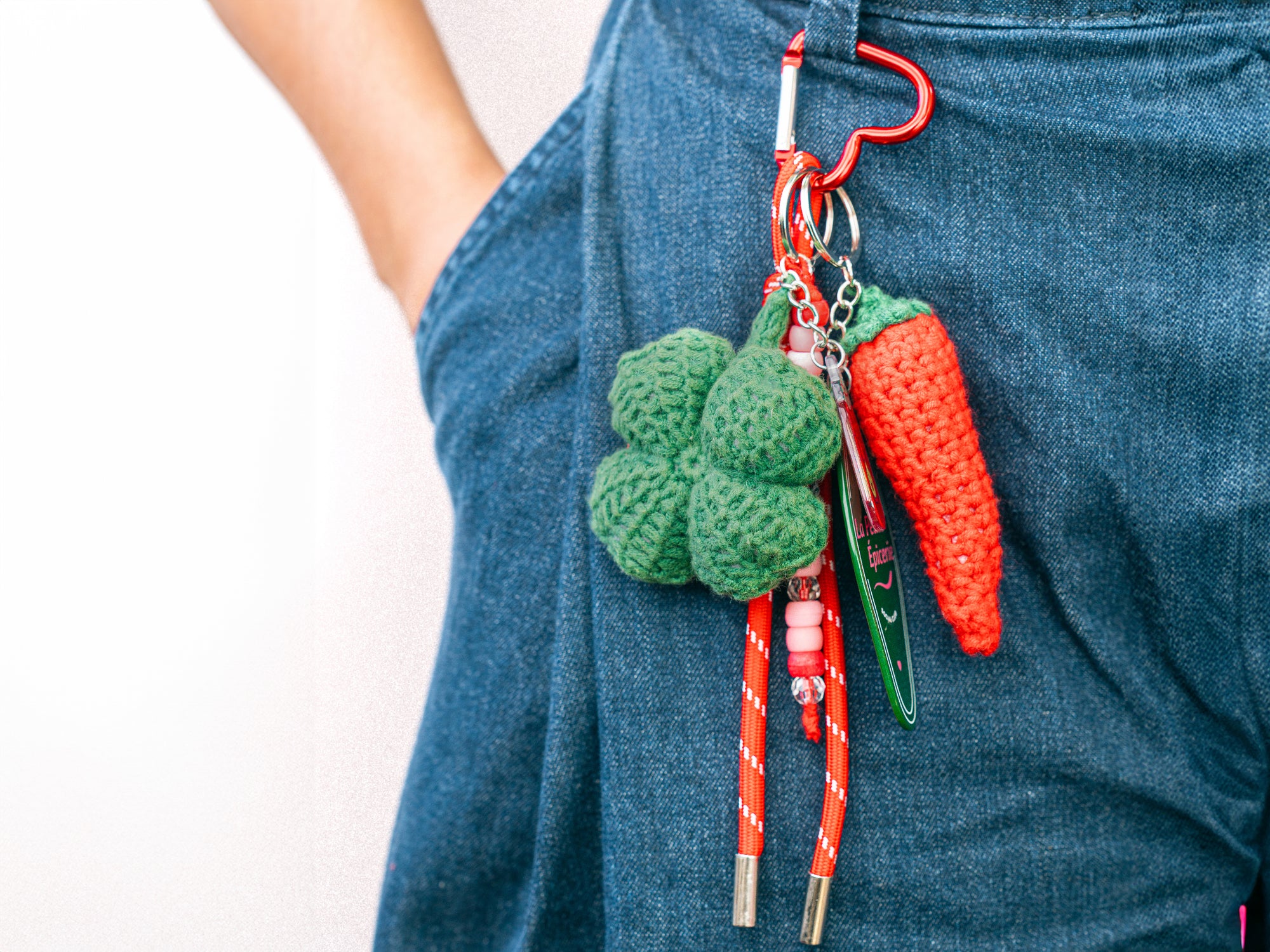 Kit crochet pour débutant - bag charms- lucky pepper