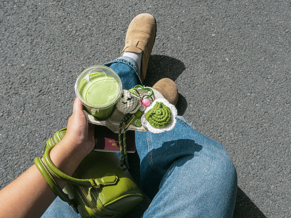 achat Kit crochet pour débutant - bag charms- matcha club