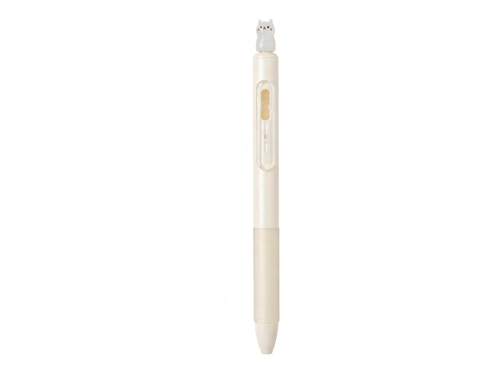 Achat Stylo gel chat Bingle - Nacré blanc