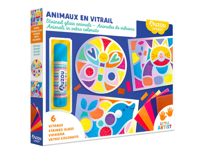 Achat Animaux en Vitrail - Auzou