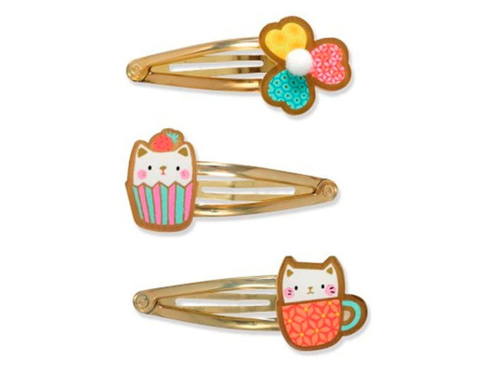 Achat 3 Barrettes chat Yoko - Djeco