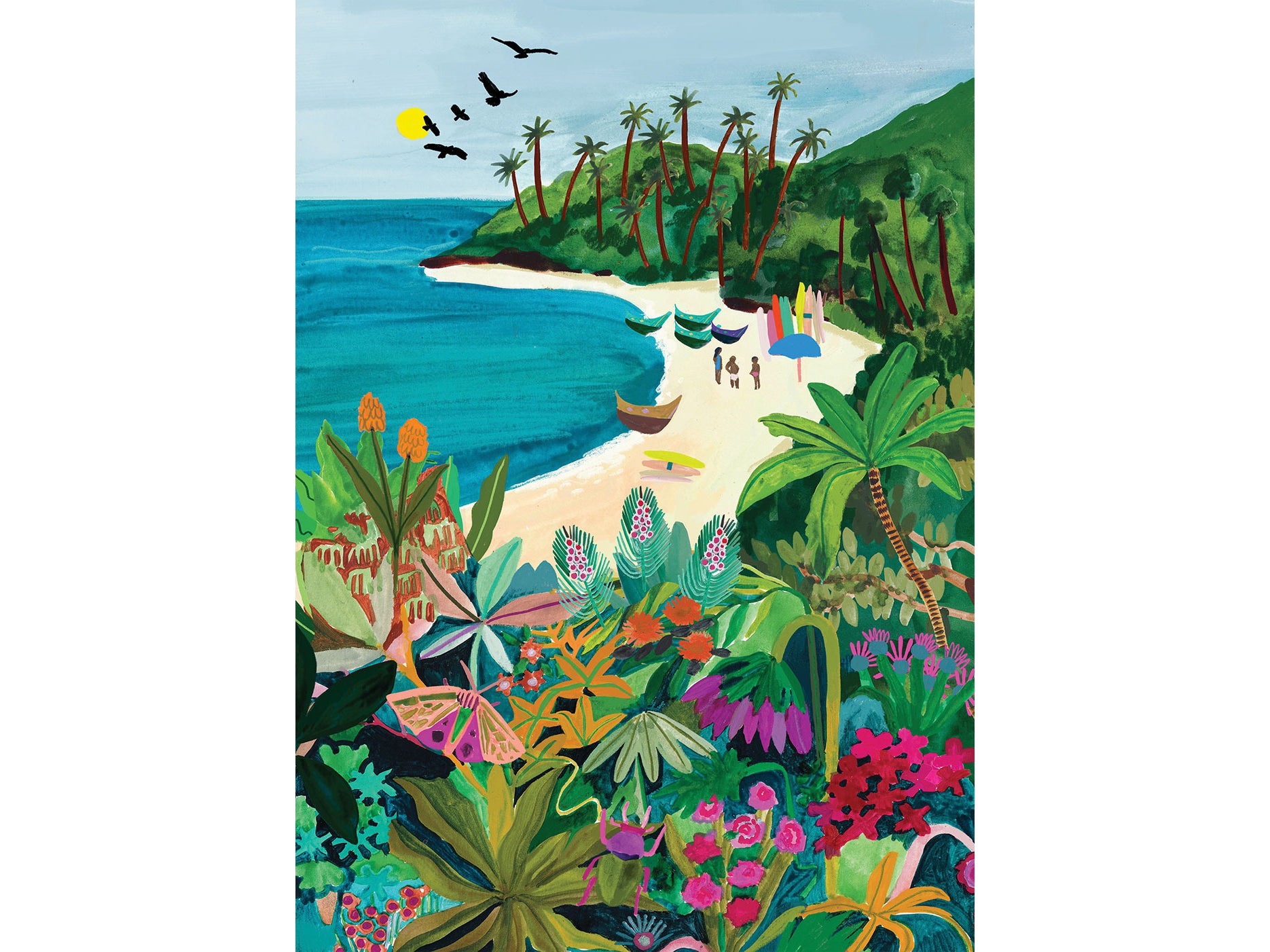 Puzzle Beach Butterfly - 500 pcs