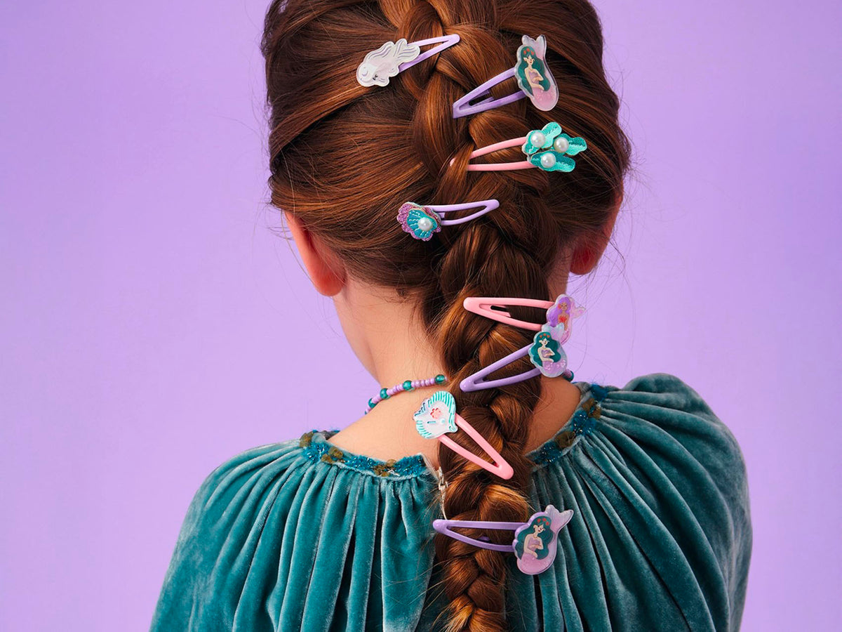 achat 3 Barrettes sirène Loreleï - Djeco