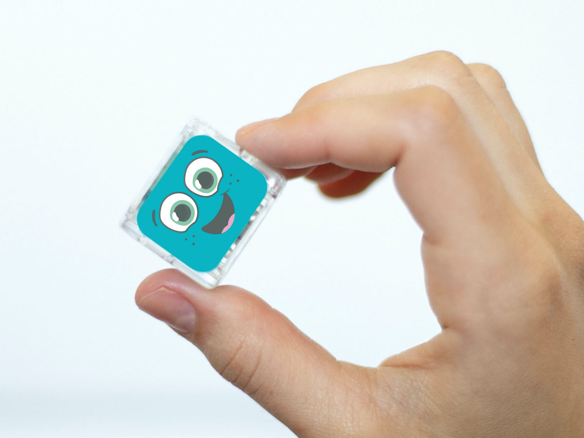 achat Glo pals - 4 cubes lumineux dans l'eau - bleu