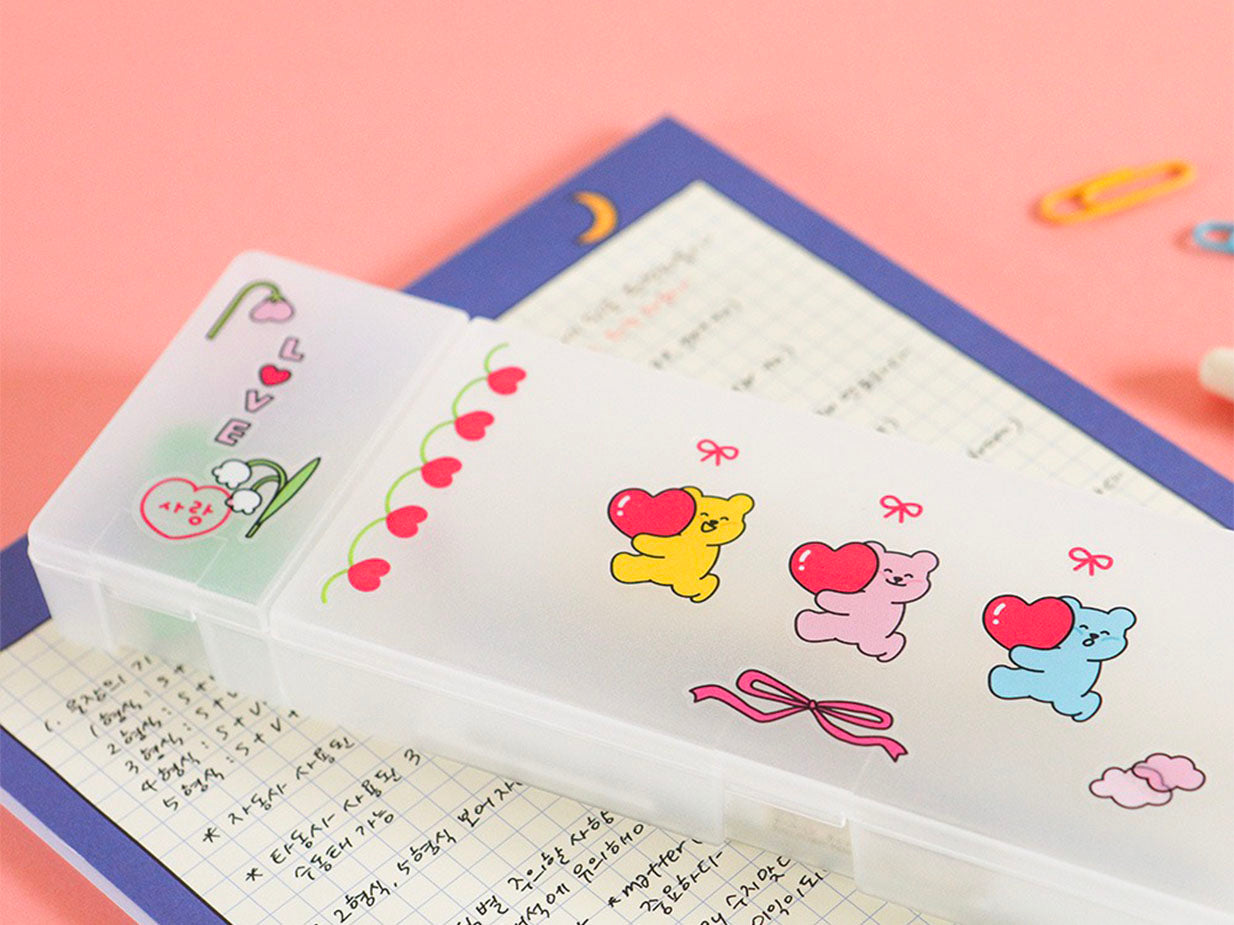 Achat Set stickers et trousse - Oursons d'amour